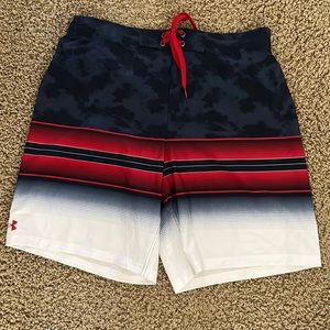 Mens XL under armour swim trunks